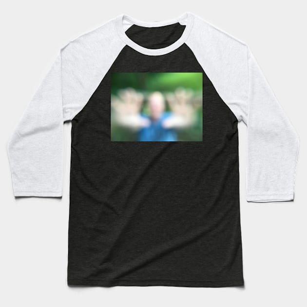 Hands reaching blurry Baseball T-Shirt by E'sTees